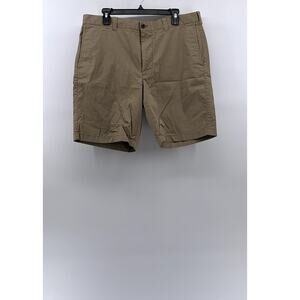 J.CREW Men's Tan Regular-Fit Stretch 9" Chino Shorts SZ 35